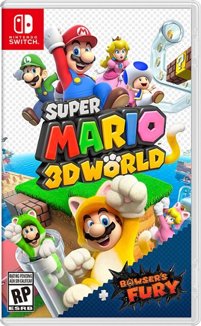 Nintendo Super Mario 3D World + Bowser’s Fury Standard+Add-on Engelsk, Italiensk Nintendo Switch