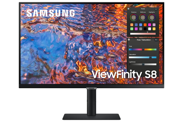 Samsung LS27B800PXU platta pc-skärmar 68,6 cm (27") 3840 x 2160 pixlar 4K Ultra HD LCD Svart