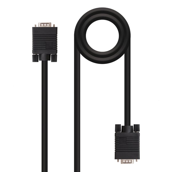 Nanocable 10.15.1305 VGA kabel 5 m VGA (D-Sub) Sort