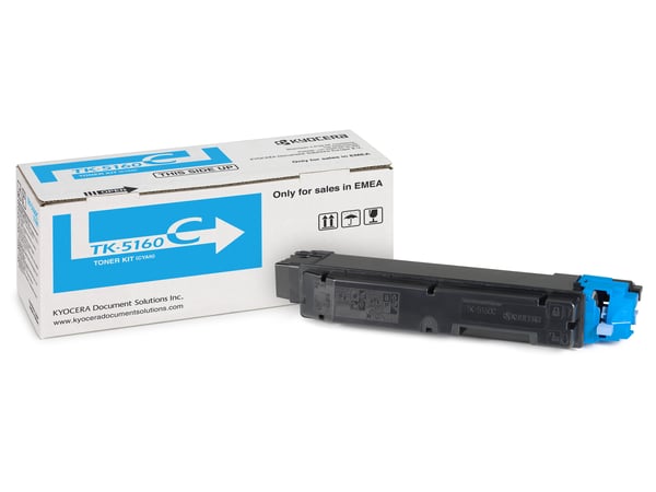 KYOCERA TK-5160C värikasetti 1 kpl Alkuperäinen Syaani
