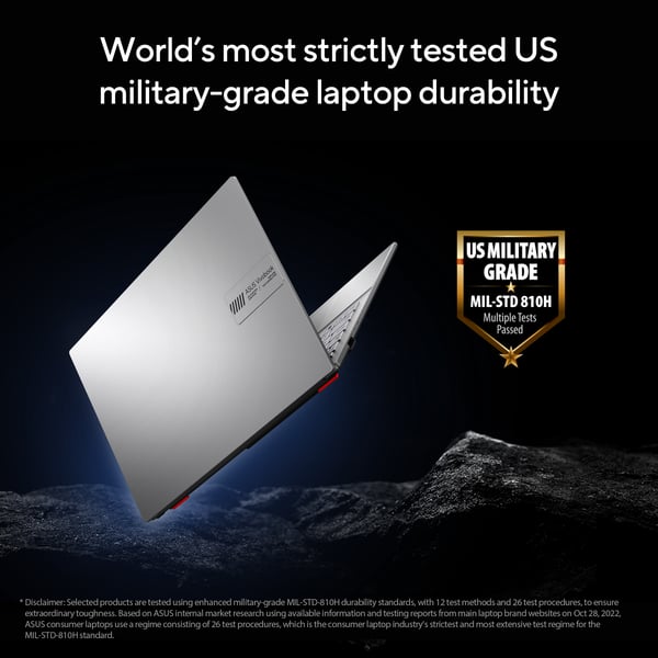 ASUS Vivobook Go 15 E1504FA-BQ5403W AMD Ryzen™ 5 40 Laptop 39,6 cm (15.6") Fuld HD 8 GB LPDDR5-SDRAM 512 GB SSD Wi-Fi 6E (802.11ax) Windows 11 Home Sort QWERTY Hollandsk