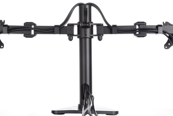 Iiyama DS1002D-B1 - Montering - til 2 skærme (justerbar arm)