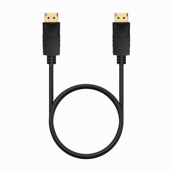 AISENS A124-0737 DisplayPort-kabel 0,5 m Svart