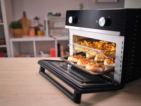 Tefal Easy Fry FW605810 fritös Single 20 l Fristående Varmluftsfritös Svart