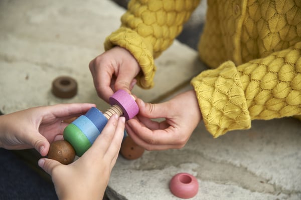 Tickit Rainbow Wooden Community People