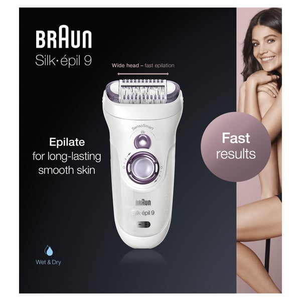 Braun Silk-épil 9 9-690 40 pincetter Hvid
