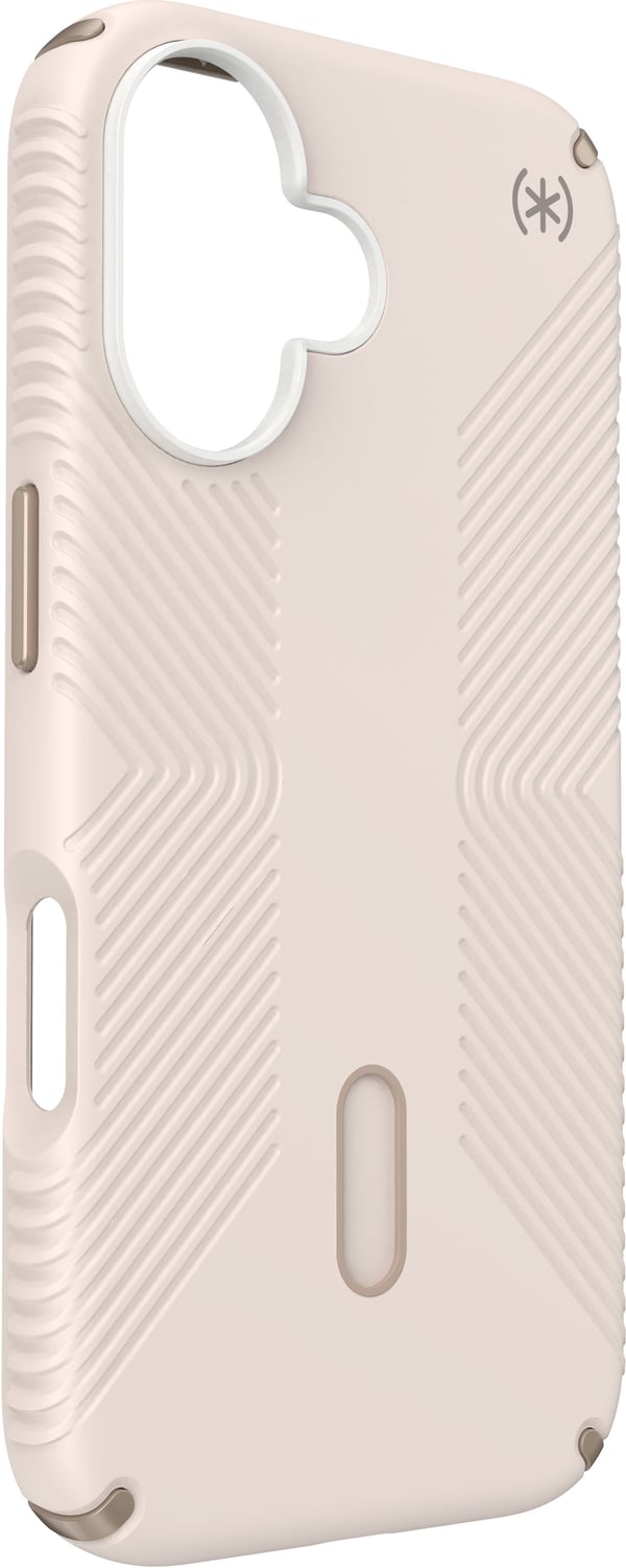 Speck Presidio2 Grip ClickLock & MagSafe til iPhone 16 beige