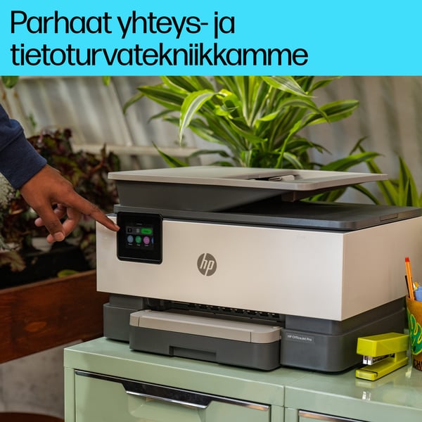 HP OfficeJet Pro 9120e Langaton All-in-One Väri Tulostin, Instant Ink; kaksipuolinen tulostus