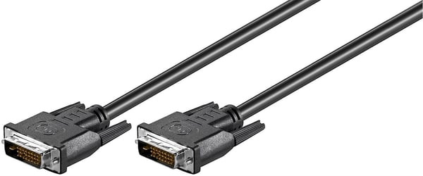 Microconnect MONCC5 DVI-kaapeli 5 m DVI-D Musta