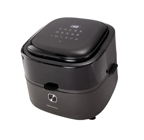 Hisense HAF1350DR Yksi 6,7 L Erillinen 1350 W Kuumakiertoilmakypsennin Musta