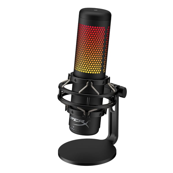 HyperX QuadCast S Sort Bordmikrofon