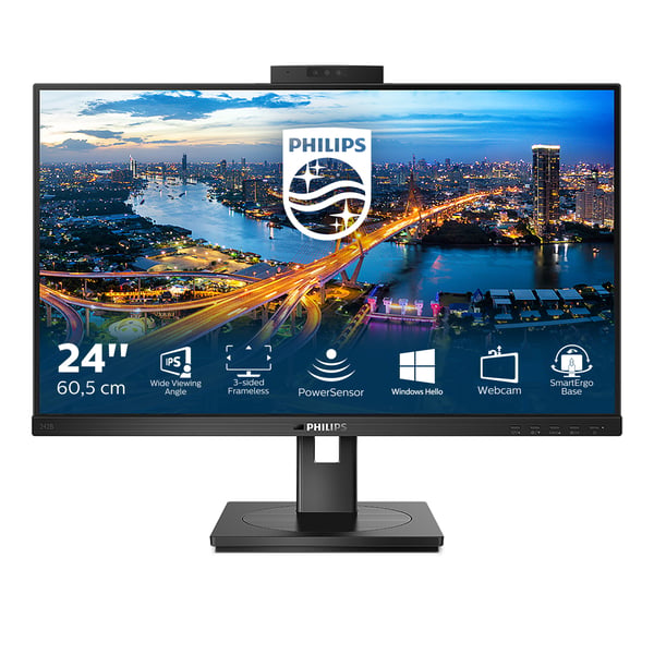Philips B Line 242B1H/00 platta pc-skärmar 60,5 cm (23.8") 1920 x 1080 pixlar Full HD LED Svart
