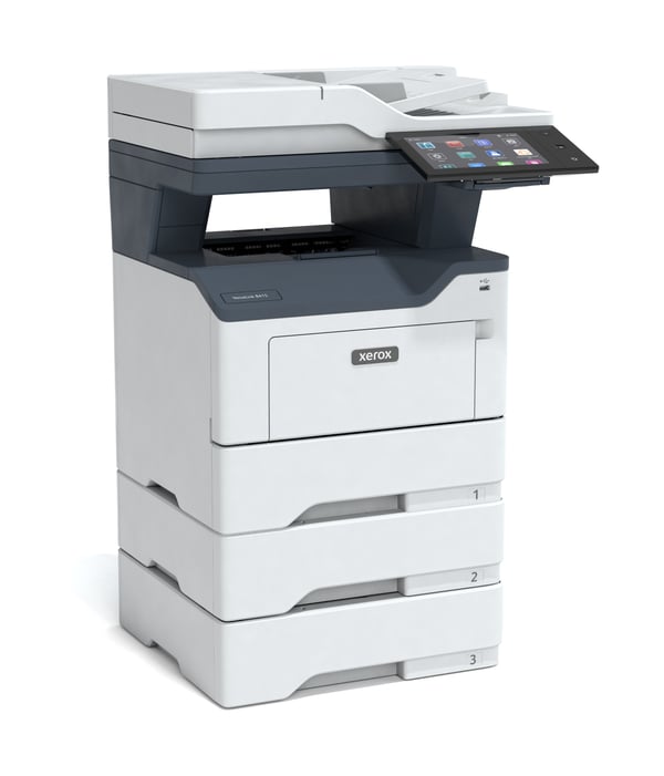 Xerox VersaLink B415 A4 47 sid/min dubbelsidig kopiering/utskrift/scanning/fax, PS3 PCL5e/6, 2 magasin totalt 650 ark