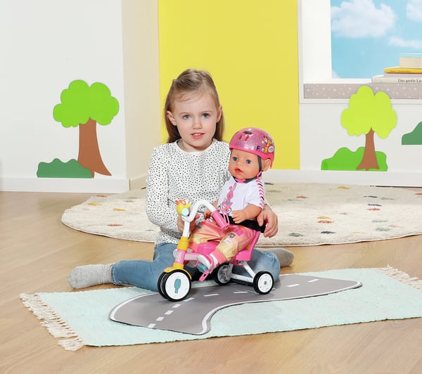 BABY born Trike Dukkecykelsæt