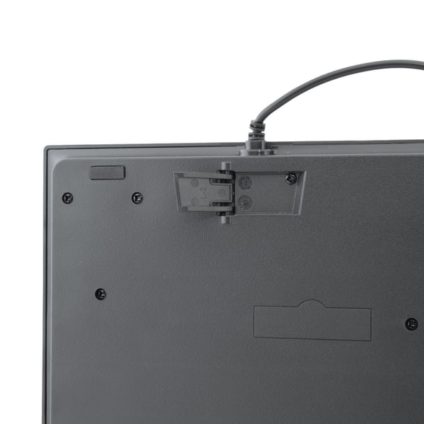 CoolBox COO-TEC01-U tastatur Hjemme/kontor USB QWERTY Spansk Sort