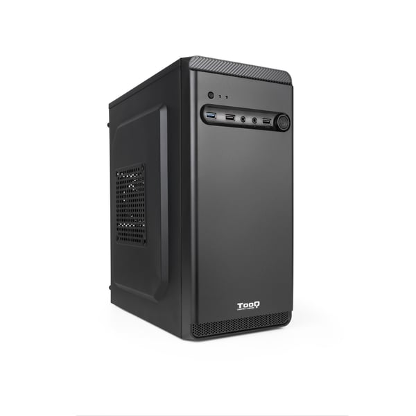 TooQ TQC-4702U3C-B datorväskor Mini Tower Svart