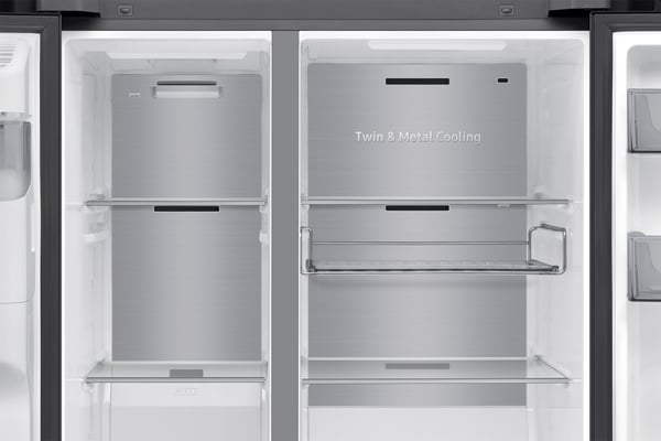 Samsung RS80F66KBF side-by-side køle-fryseskab Fritstående 634 L Sort