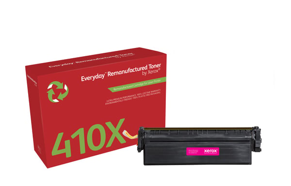 Everyday™ Magenta Toner by Xerox compatible with HP 410X (CF413X), Hög kapacitet Everyday™ Magenta Toner by Xerox compatible with HP 410X (CF413X), Hög kapacitet