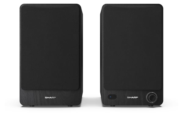 Sharp Bookshelf Speakers 2-suuntainen Musta Langallinen & langaton 60 W
