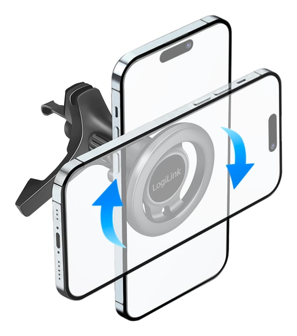 LogiLink AA0167 holder Passiv holder Mobiltelefon/Smartphone Sort