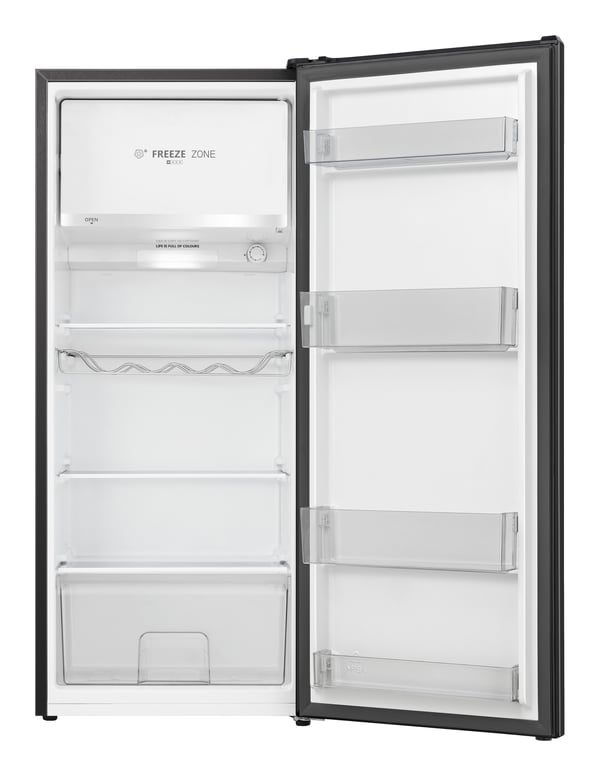 Hisense RR220D4BBE kombi-køleskab Fritstående 165 L Sort