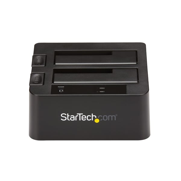 StarTech.com Dual-Bay USB 3.1 til SATA Harddisk Dockingstation, USB 3.1 (10 Gbps)
