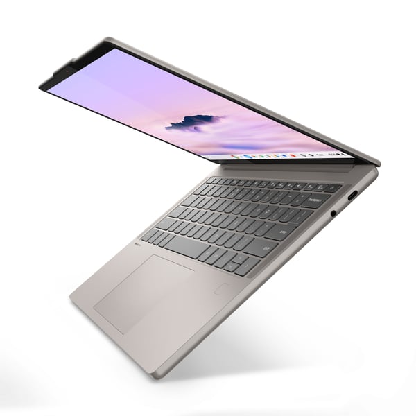 Lenovo Chrome 14M9610 MediaTek Kompanio Kompanio Ultra 910 Kannettava tietokone 35,6 cm (14") WUXGA 16 GB LPDDR5x-SDRAM 256 GB UFS Wi-Fi 7 (802.11be) ChromeOS ranska Harmaa