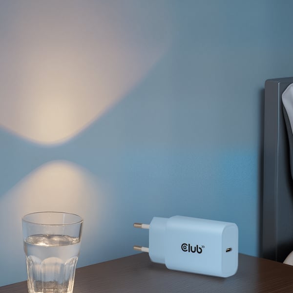 Club 3D CAC-3022 - Virtalähde - 30 W - 3 A - PD 3.0 (24-nastainen USB-C)