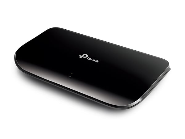 TP-Link TL-SG1008D Hallitsematon Gigabit Ethernet (10/100/1000) Musta