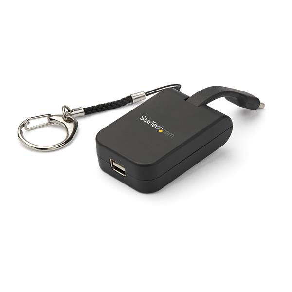 StarTech.com Bärbar USB-C till Mini DisplayPort-adapter med snabbkopplingsnyckelring