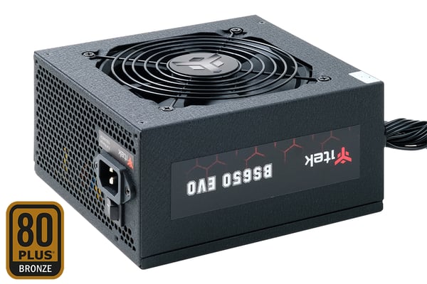 itek BS650 EVO enhed til strømforsyning 650 W 24-pin ATX ATX Sort