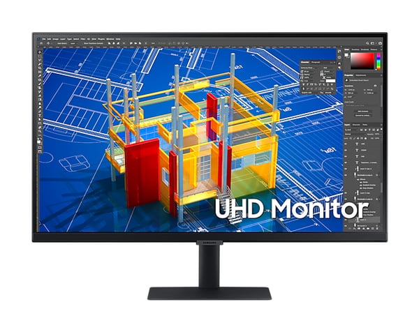 Samsung LS27A704NWU computerskærm 68,6 cm (27") 3840 x 2160 pixel 4K Ultra HD LCD Sort