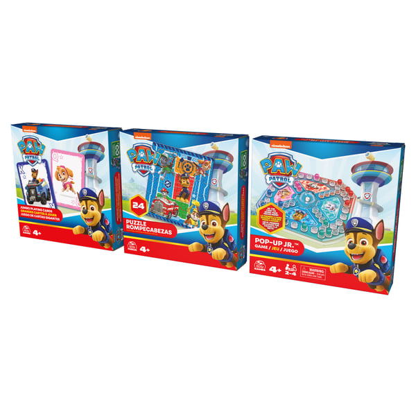 Games KOG KOL Paw Patrol 3Pk BundleGm S23 GML Brætspil Multi-genre
