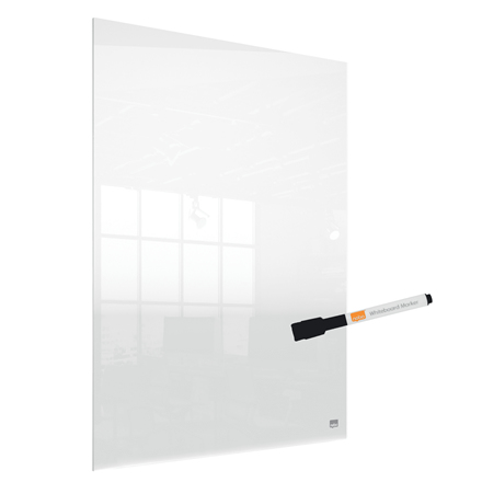 Nobo Transparent Akryl mini whiteboard skrivbord eller väggmonterad 60x45 cm