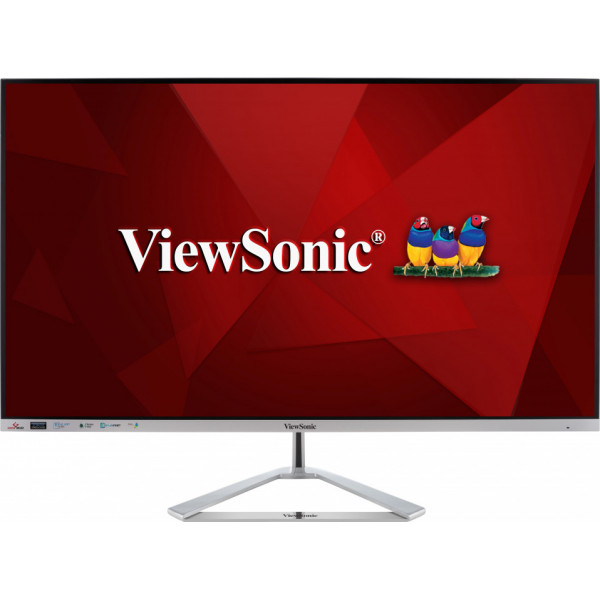 Viewsonic VX Series VX3276-2K-mhd-2 computerskærm 81,3 cm (32") 2560 x 1440 pixel Quad HD LED Sølv