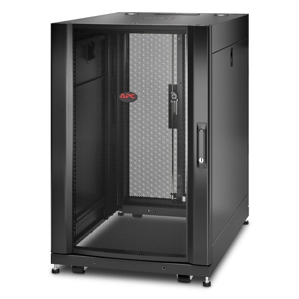 APC NetShelter SX 18U Fritstående reol Sort