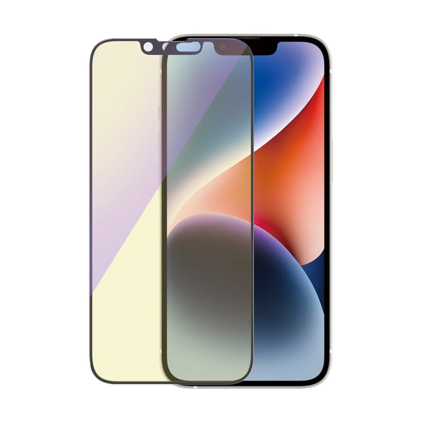 PanzerGlass ® Anti-blue light Screen Protector iPhone 14 | 13 | 13 Pro | Ultra-Wide Fit w. EasyAligner Genomskinligt skärmskydd Apple 1 styck