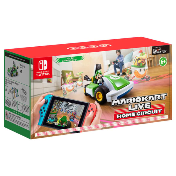 Nintendo Mario Kart Live: Home Circuit Luigi Set Radio-kontrolleret (RC) model Bil Elektrisk motor