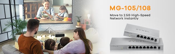 Zyxel MG-105 Hallitsematon 2.5G Ethernet (100/1000/2500) Terästä