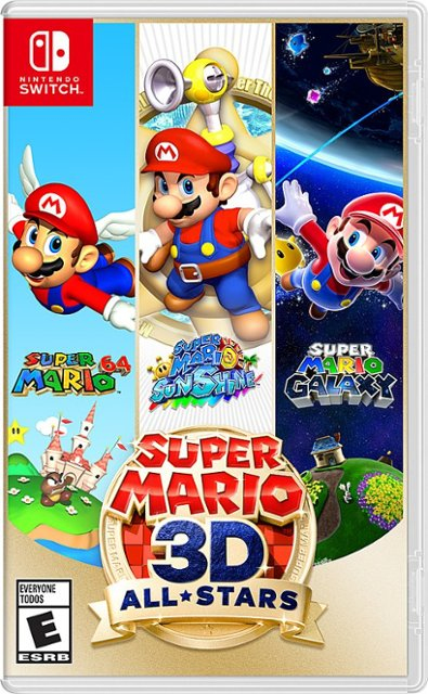 Nintendo Super Mario 3D All-Stars Standard Tyska, Engelska, Spanska, Franska, Italienska Nintendo Switch