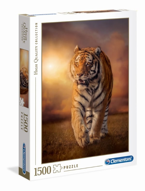 Clementoni 31806 pussel Konturpussel 1500 styck Djur