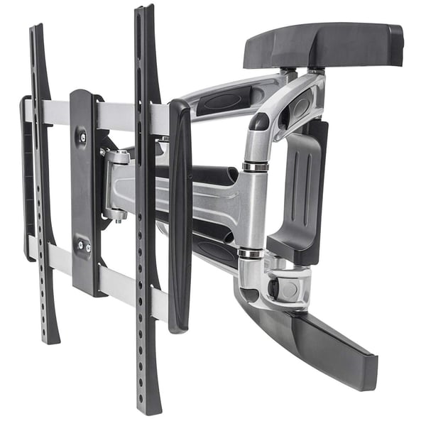 Manhattan 461306 tv-beslag 139,7 cm (55") Sort, Sølv