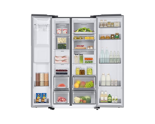 Samsung RS6GA884CSL/EG Kombinerad kyl/frys side-by-side Fristående 635 l Rostfritt stål