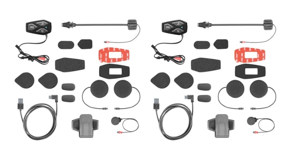 Interphone INTERPHOUCOM3TP motorcykel samtaleanlæg 500 m Sort