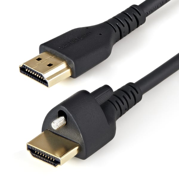 StarTech.com HDMM1MLS HDMI-kaapeli 1 m HDMI-tyyppi A (vakio) Musta