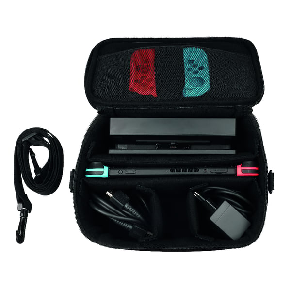 Konix 82521122061 väskor för bärbara spelkonsoller Hårt fodral Nintendo Nylon Multifärg