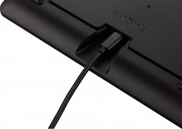 Viewsonic ID710-BWW skrivunderlägg LCD 17,8 cm (7") Svart