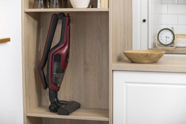 Gorenje SVC216100FSIIR 2-i-1 stangstøvsuger Batteri Dry Poseløs 0,5 L 130 W Rød