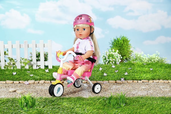 BABY born Trike Dukkecykelsæt