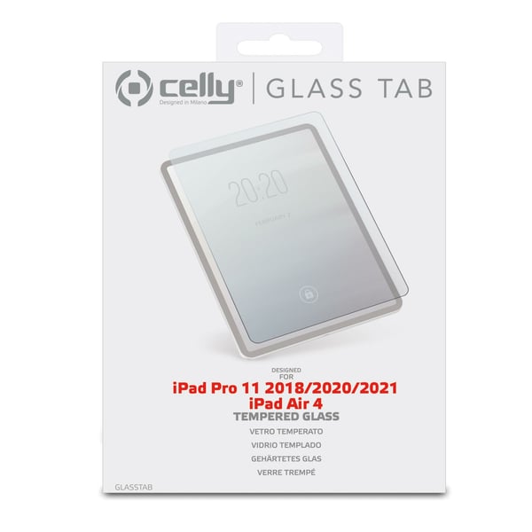 Celly GLASSTAB Klar skærmbeskytter Apple 1 stk